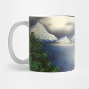 Super moon at the lake Mug